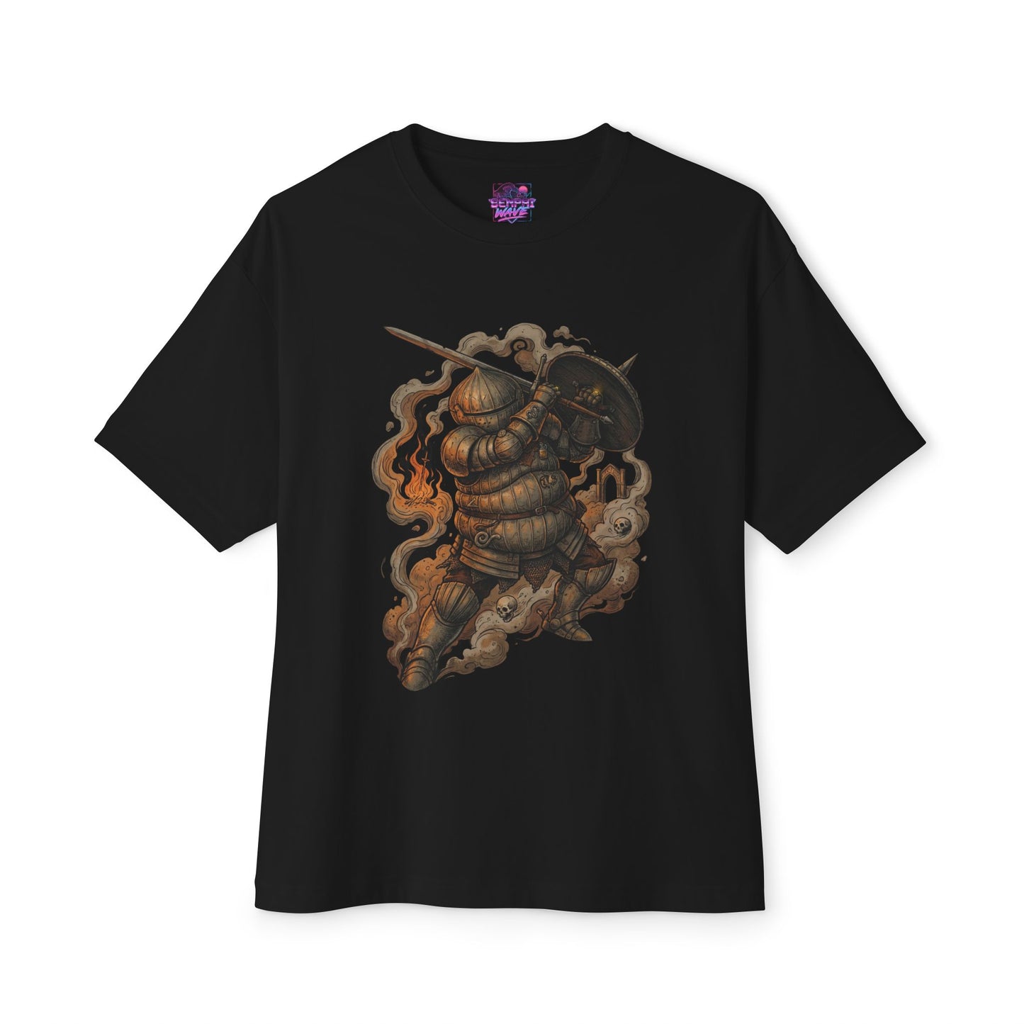 Onion Knight Siegmeyer Adventurer Design Premium Oversized Unisex T-Shirt