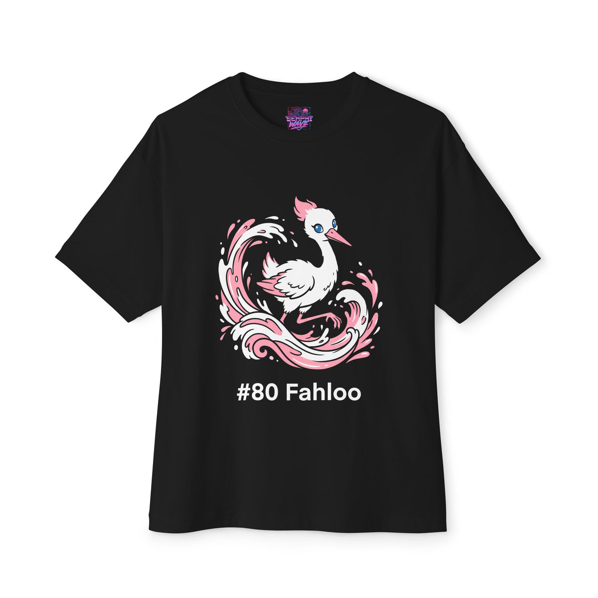 Fahloo Aniimo Minimalist Creature Art - Oversized Premium Tee