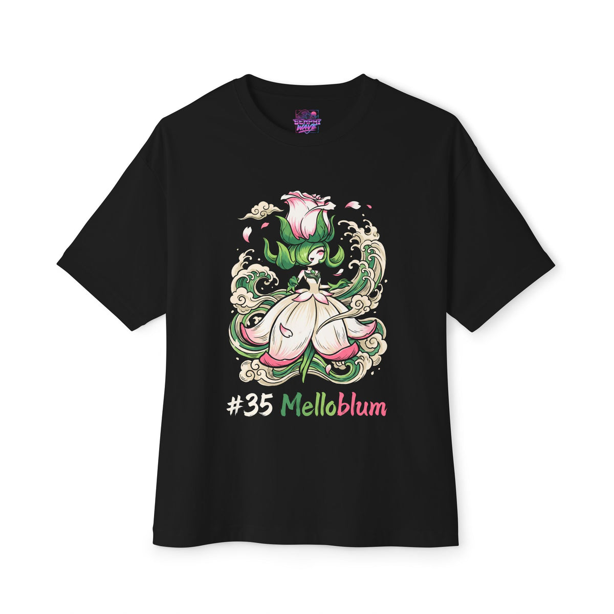 Melloblum Aniimo Ukiyo-e Creature Art - Oversized Premium Tee