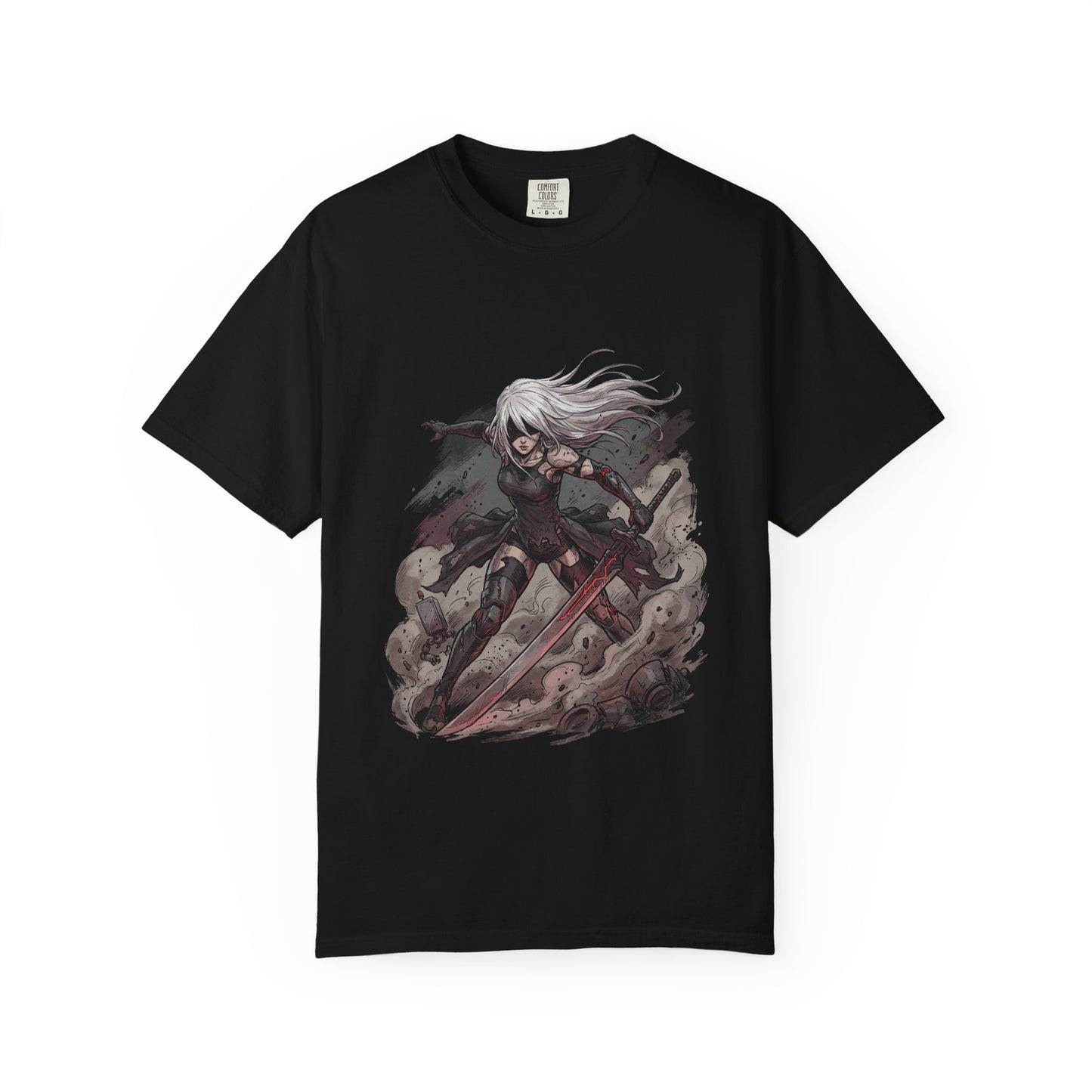 2B NieR Automata Katana Pod Elegant Design Premium T-Shirt