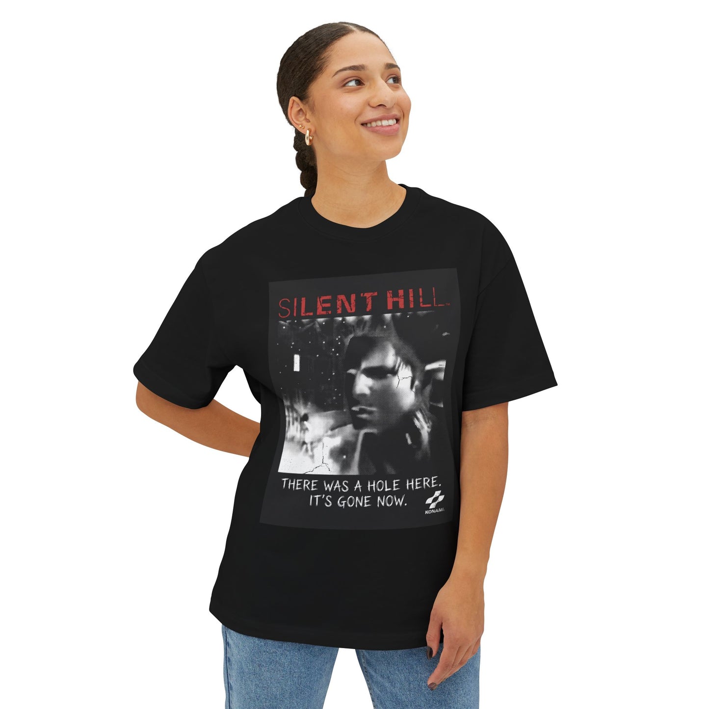 Silent Hill 1: Harry Mason Foggy Nightmare Premium Oversized Unisex T-Shirt