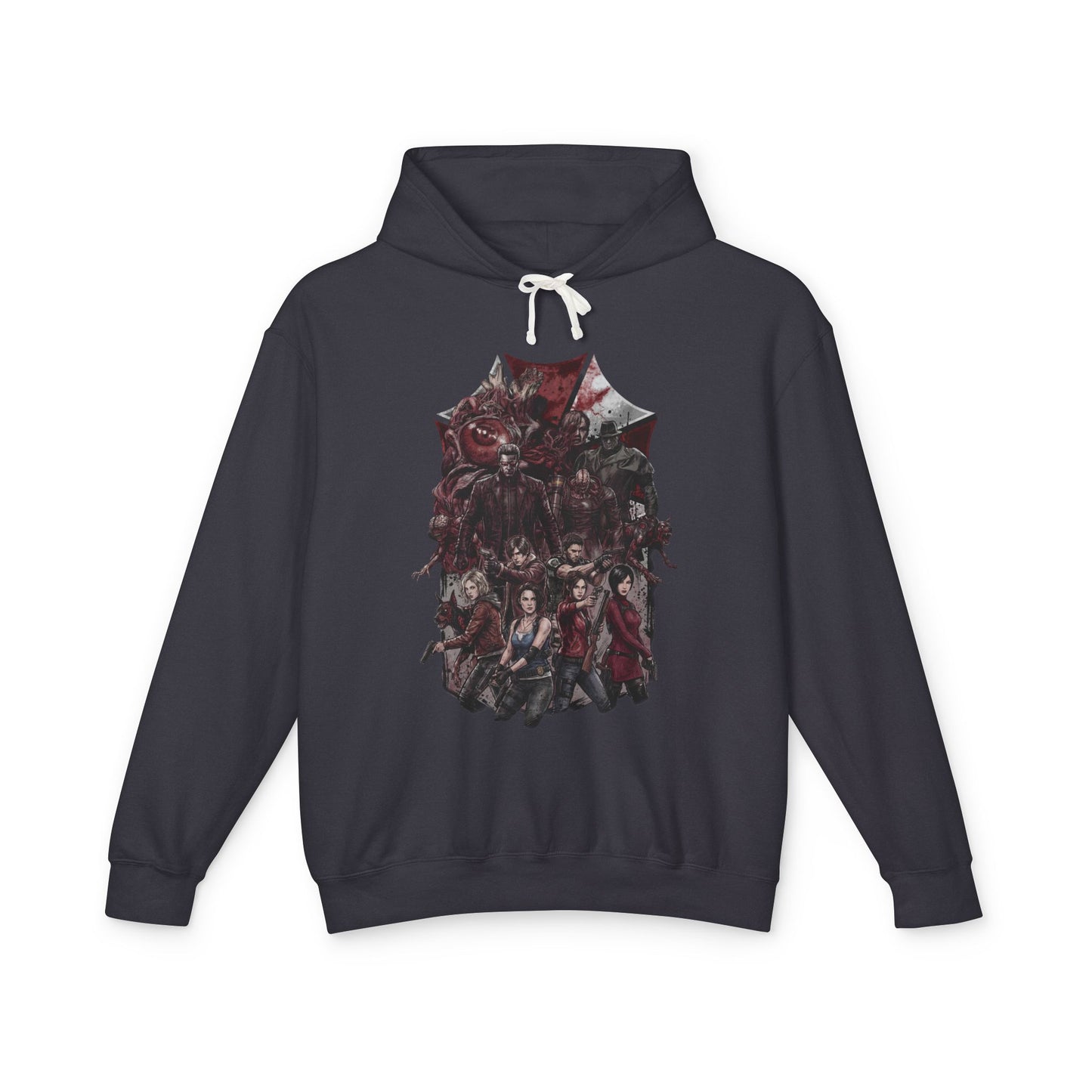 Nemesis T Type Resident Evil Mr X Lickers Zombie Dogs Wesker Art Unisex Premium Hoodie
