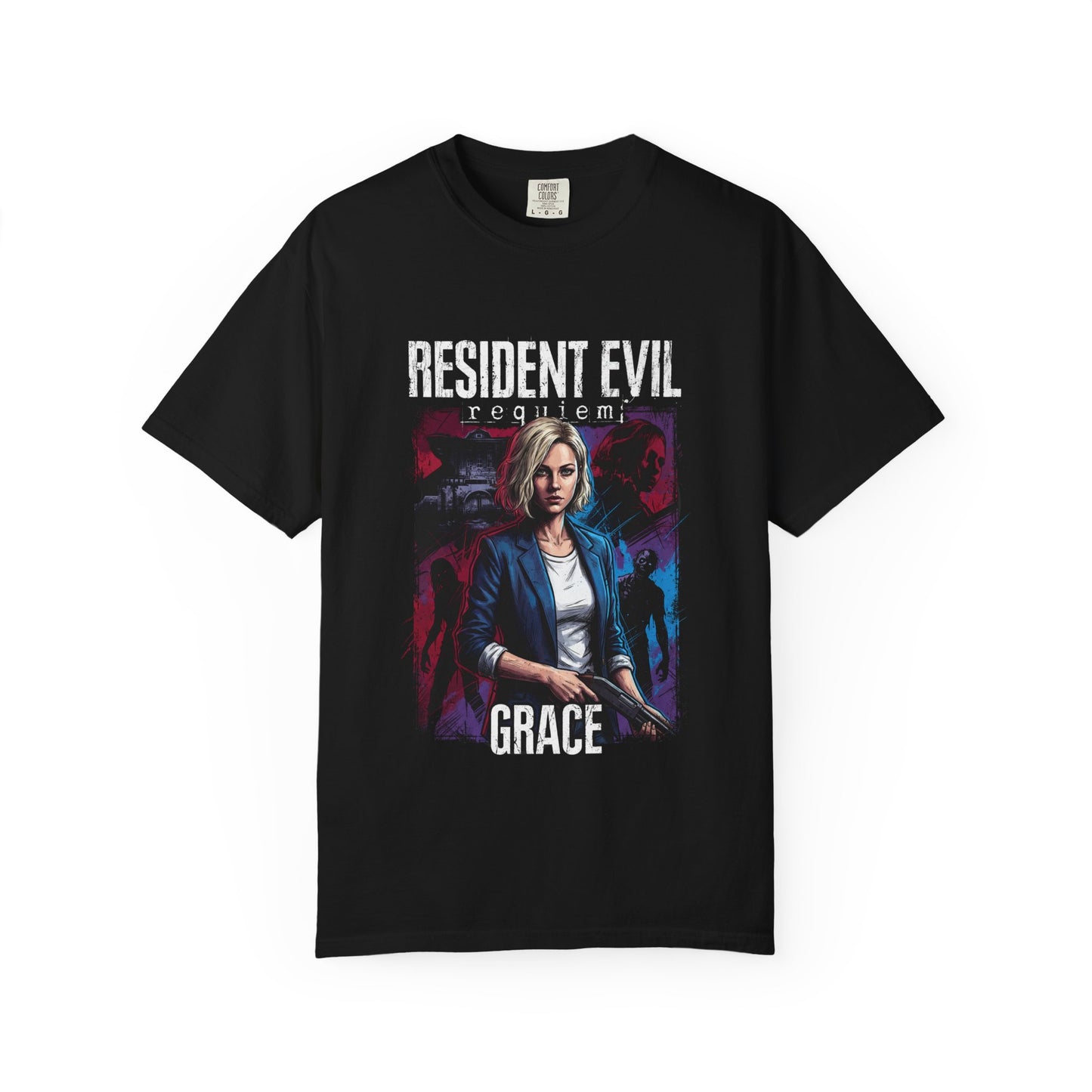 Grace Ashcroft RE9 Deductive Puzzles Laser Microscope Horror Premium T-Shirt