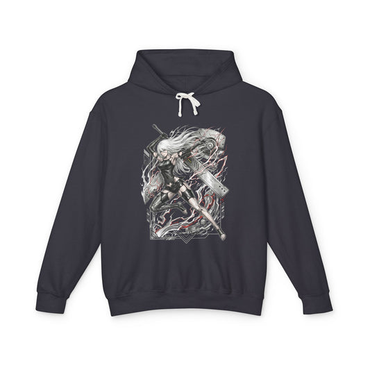 A2 NieR Automata Shirt | Tattered Outfit Beastlord Warrior Gamer Merch Unisex Premium Hoodie