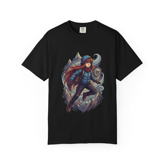Celeste Indie Game Shirt | Retro Pixel Mountain Graphic Tee for Gamers Premium T-Shirt