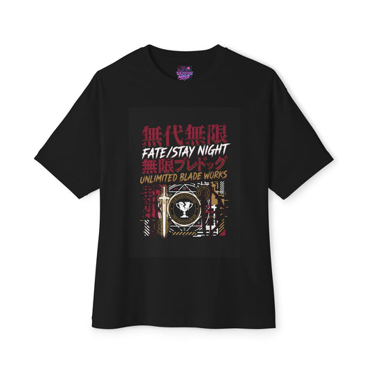 Fate Stay Night Lancer Gae Bolg Spear Premium Oversized Unisex T-Shirt