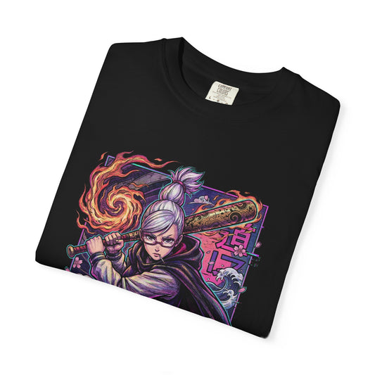 Granny Seiko Dandadan Occult Old Lady Spirit Portrait Premium T-Shirt
