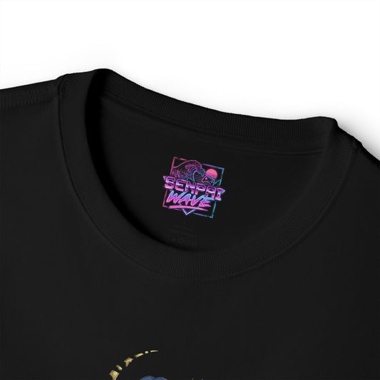 Reverse 1999 Arcana Gold Lettering Night Gown Fan Art Oversized T-Shirt