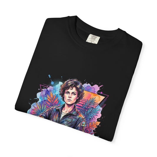 Ripley Xenomorph Slayer Sigourney Weaver Alien Franchise Art Premium T-Shirt
