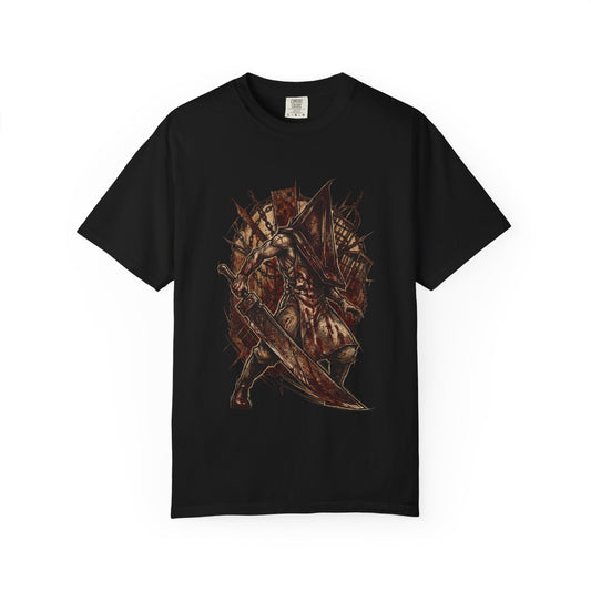 Executioner Pyramid Head Silent Hill 2 Remake Foggy Nightmare Great Knife Premium T-Shirt