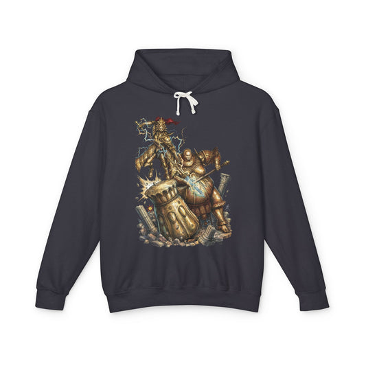 Ornstein Smough Golden Spear Hammer Battle Unisex Premium Hoodie