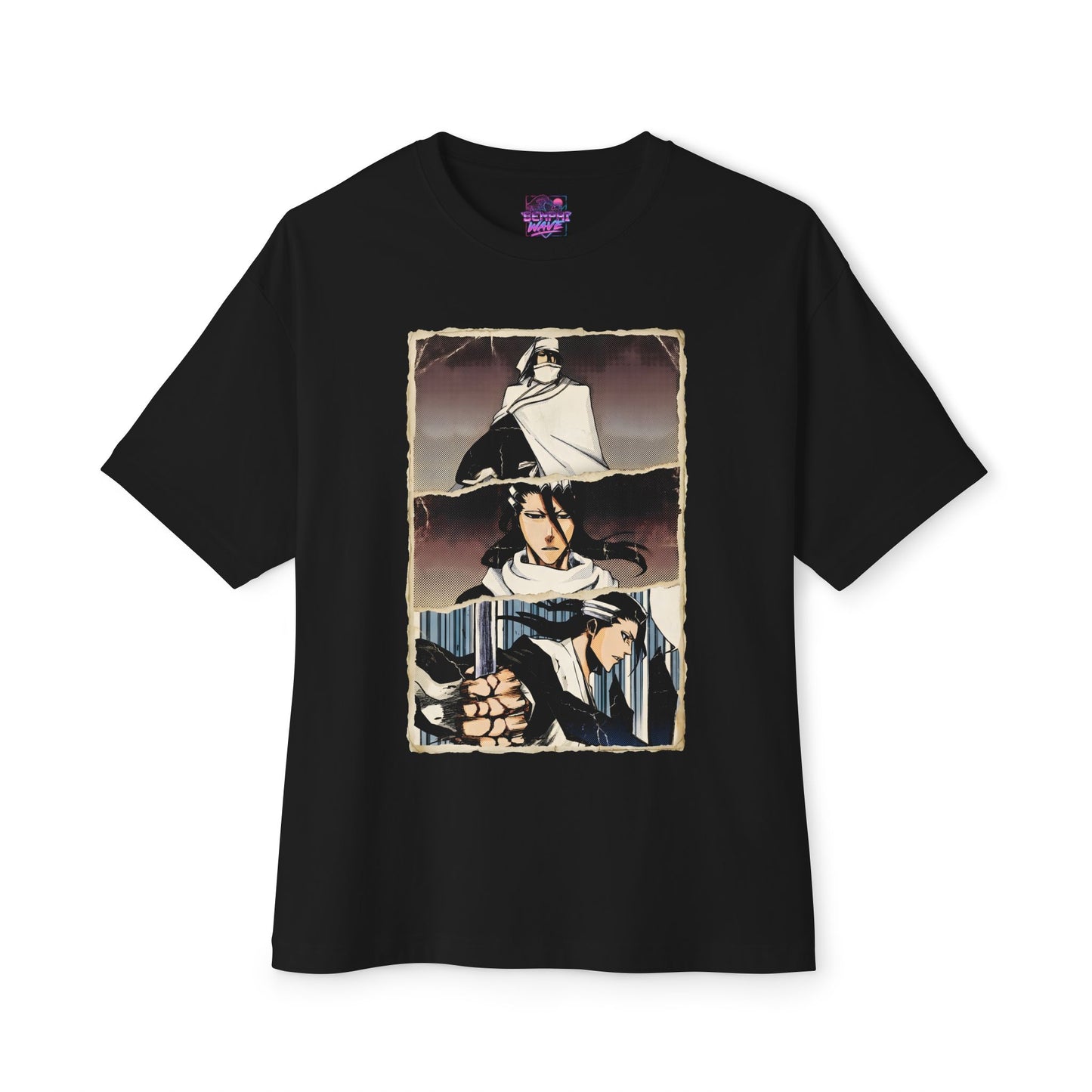 Byakuya Kuchiki Bleach Anime Hero Character Graphic Tee - Oversized Premium Tee
