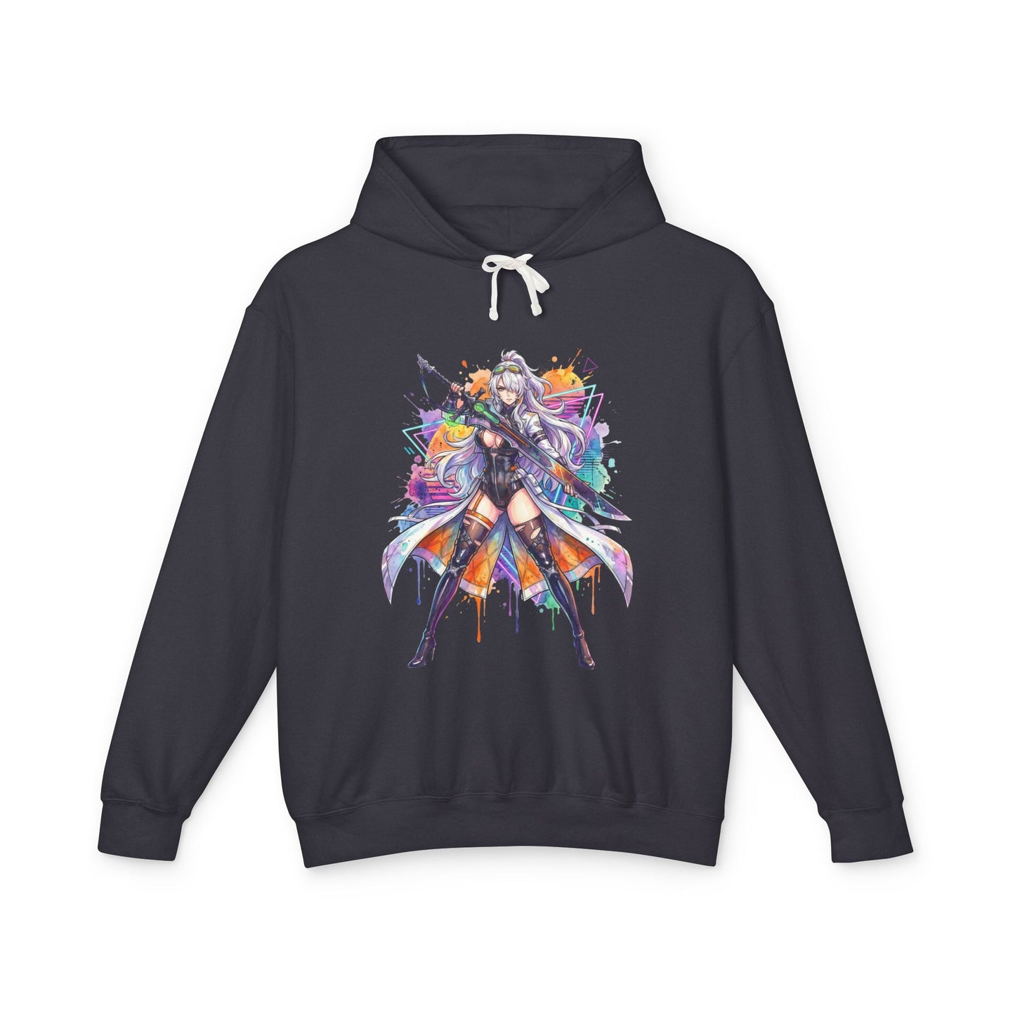 Nine 5 Star Vanguard with Hew Signature Card Chaos Zero Nightmare Art Unisex Premium Hoodie