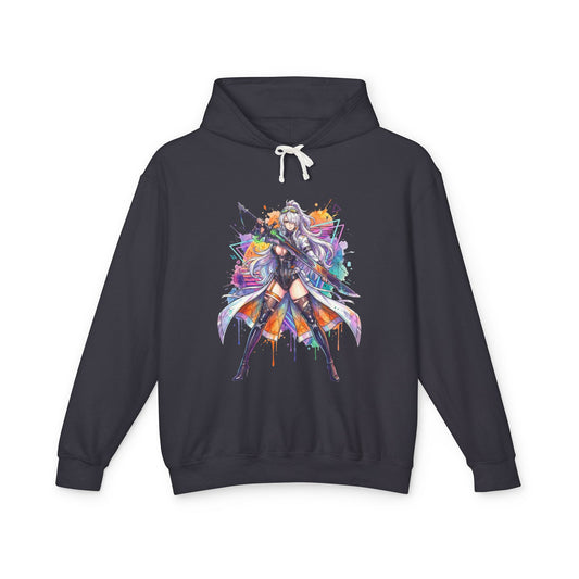 Nine 5 Star Vanguard with Hew Signature Card Chaos Zero Nightmare Art Unisex Premium Hoodie