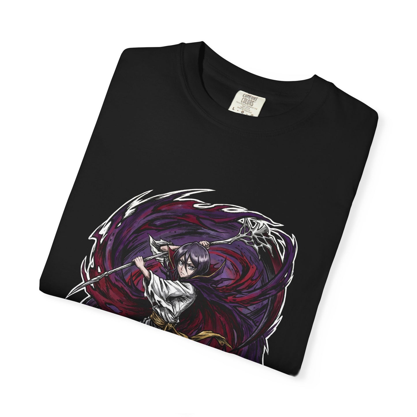 Rukia Kuchiki Bleach Lieutenant Fan Art Portrait Premium T-Shirt