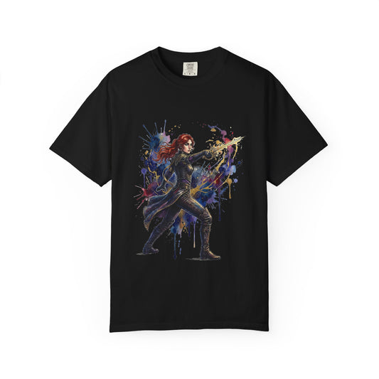 Clair Obscur Maelle Paintbrush Artist Expedition 33 Design Premium T-Shirt