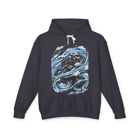 Kaien Shiba Bleach Lieutenant Fan Art Portrait Unisex Premium Hoodie