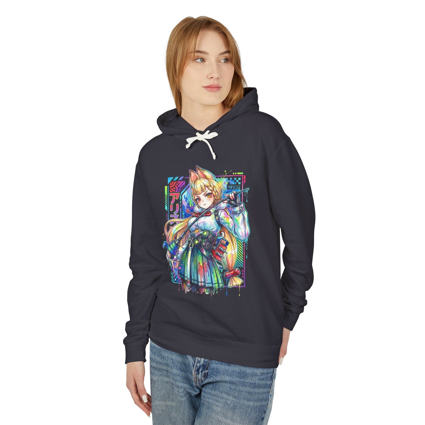 Zenless Zone Zero Alice Thymefield Sword Dance Waltz Art Vaporwave Unisex Premium Hoodie