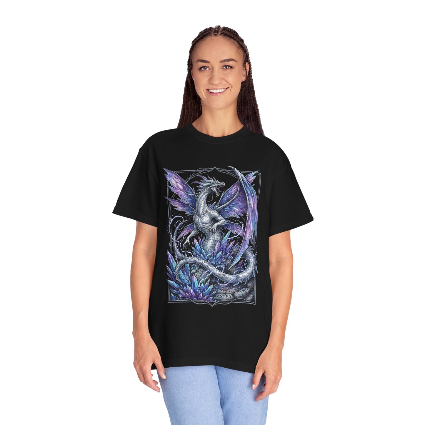 Scaleless Dragon Seath Ethereal Fantasy Art Premium T-Shirt