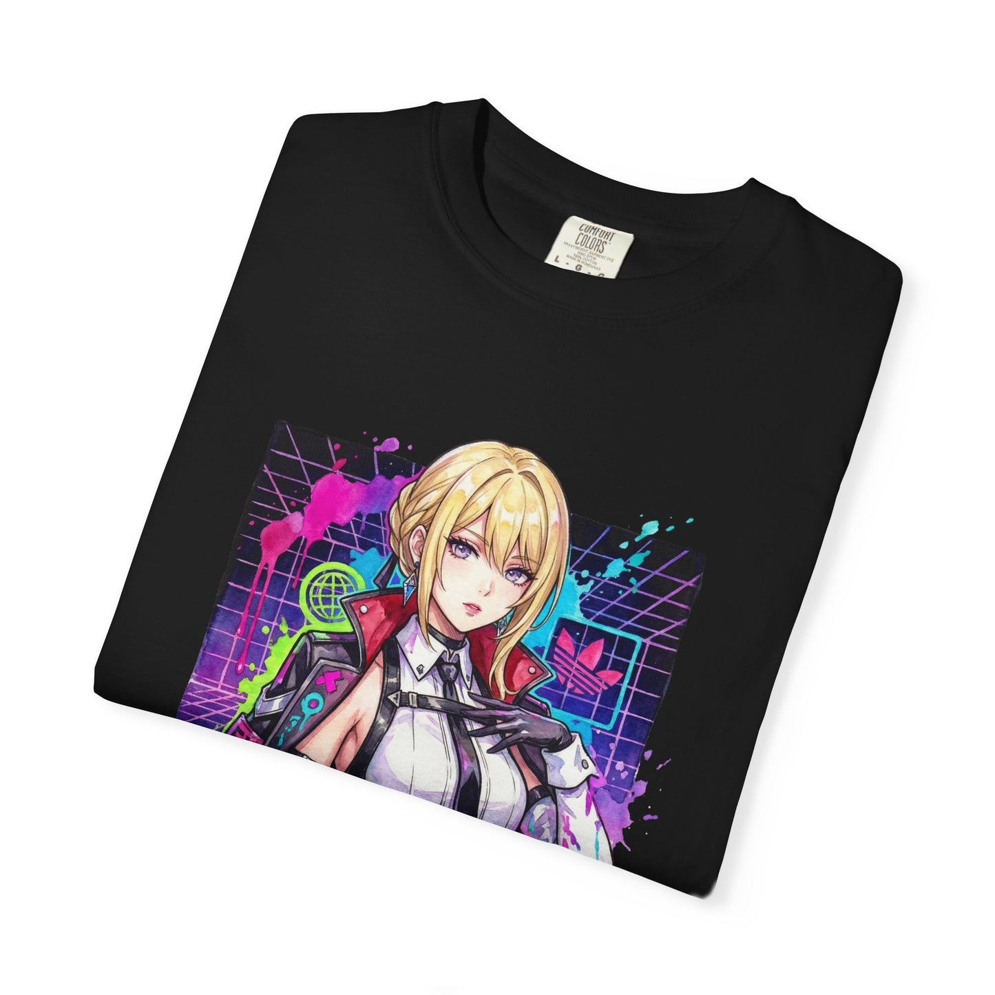 Evelyn Chevalier ZZZ Red Burning Tethers Portrait Premium T-Shirt