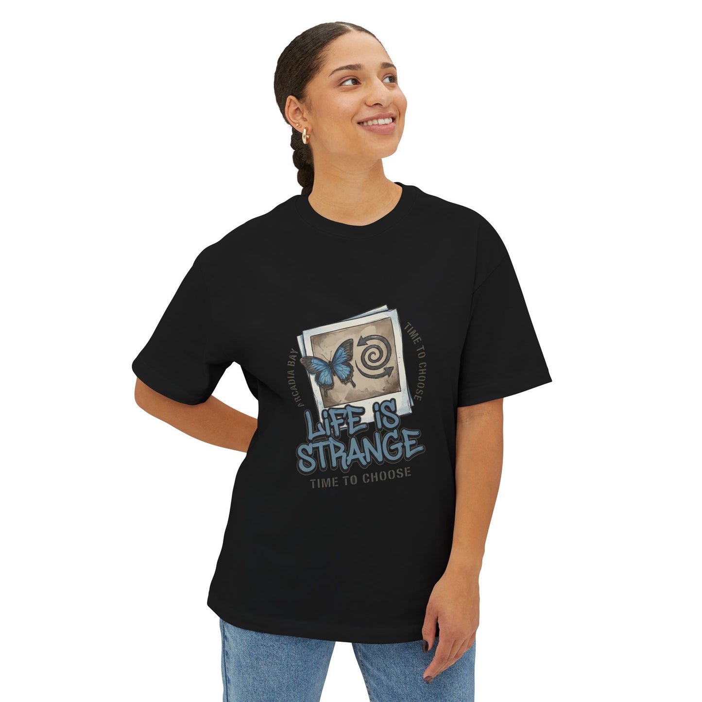 Life is Strange: Max Caulfield Time Rewind Power Premium Oversized Unisex T-Shirt