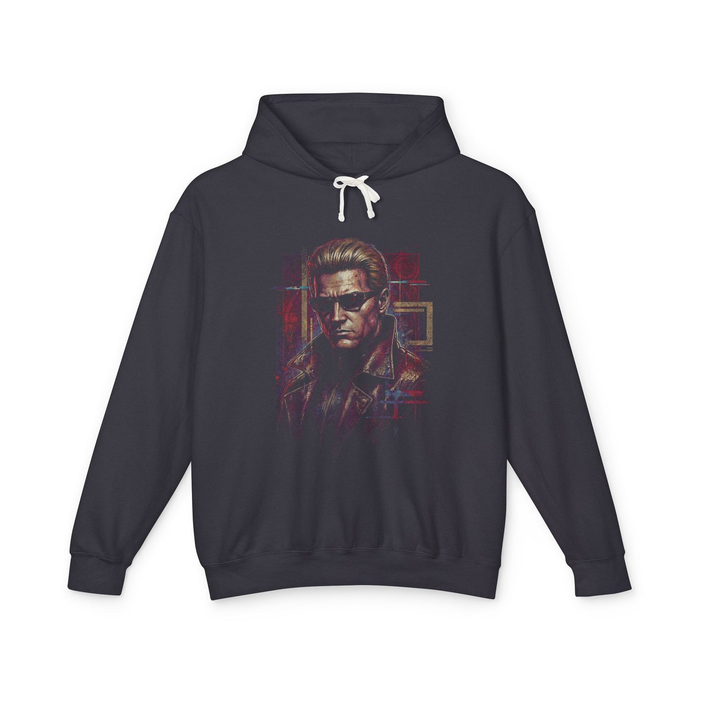 Resident Evil Wesker Blonde Hair Red Glow Eyes Villain Icon Unisex Premium Hoodie