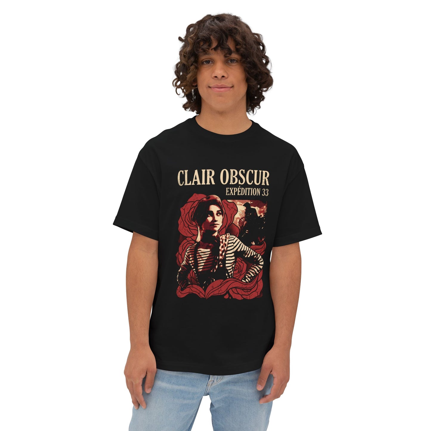 Clair Obscur Expedition 33: Streetwear Premium Oversized Unisex T-Shirt