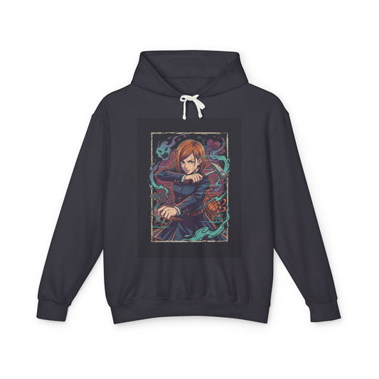 Nobara Kugisaki JJK Strong Female Fighter Icon Unisex Premium Hoodie