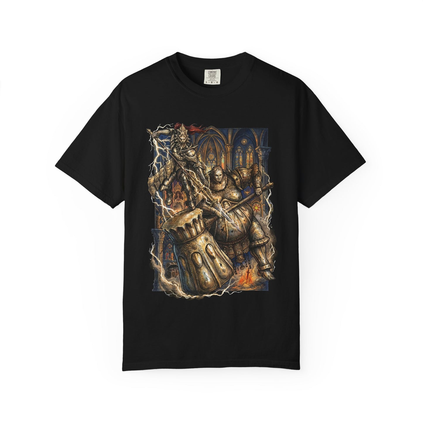 Dragonslayer Ornstein Smough Hammer Warrior Premium T-Shirt