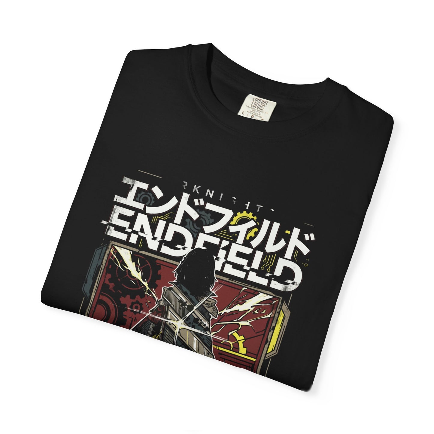 Endfield Arknights Factory Must Grow Meme Retro Pixel Factory Builder Automation Grind Premium T-Shirt