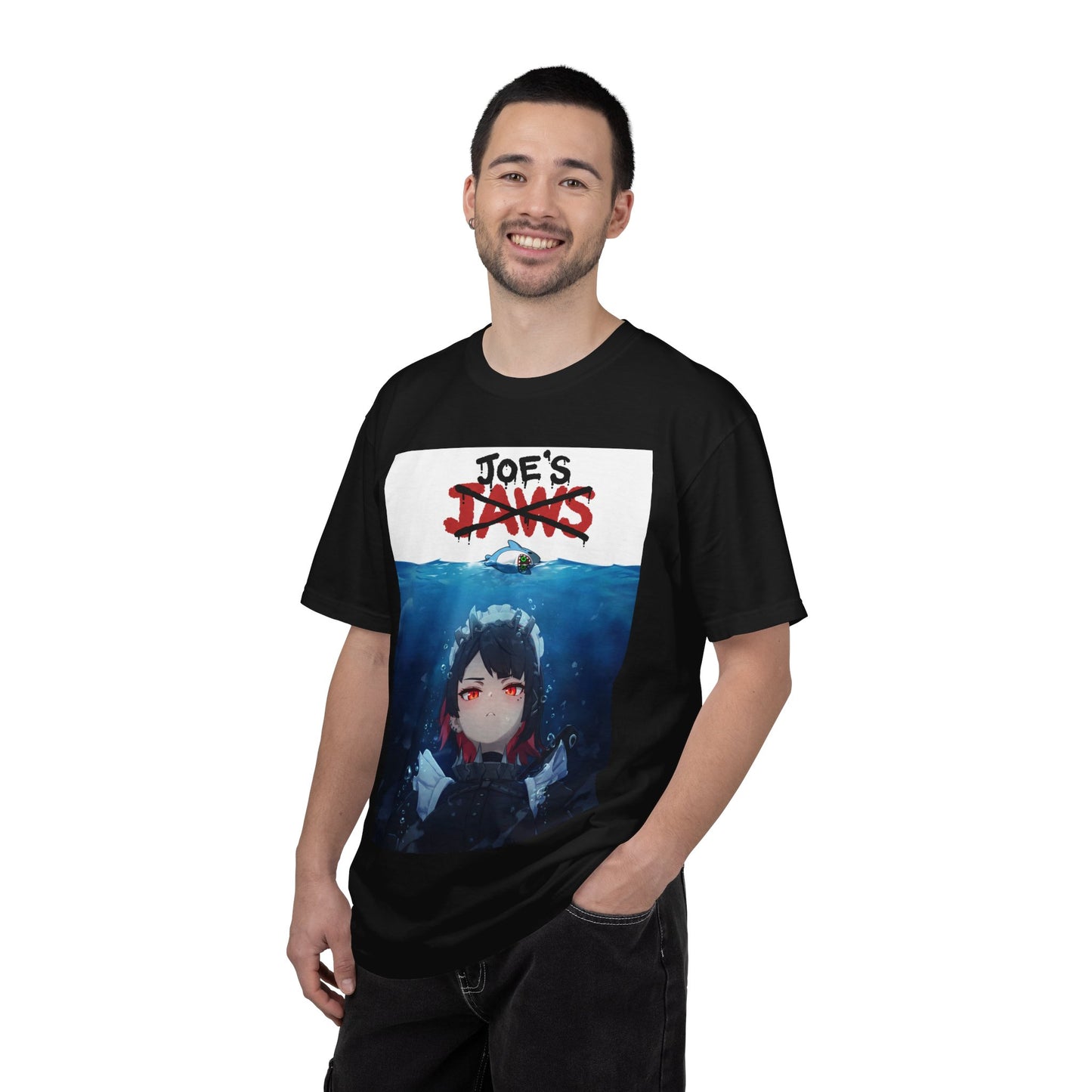 Shark Maid Ellen Joe Jaws Style – Surfacing from Depths Crossover Art Premium T-Shirt
