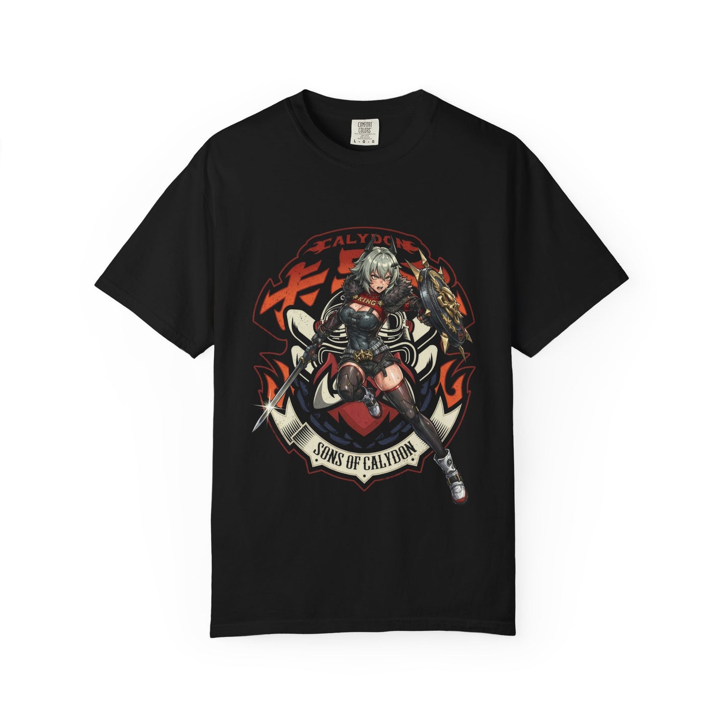 Caesar King ZZZ Green Ponytail Motorcycle Queen Premium T-Shirt