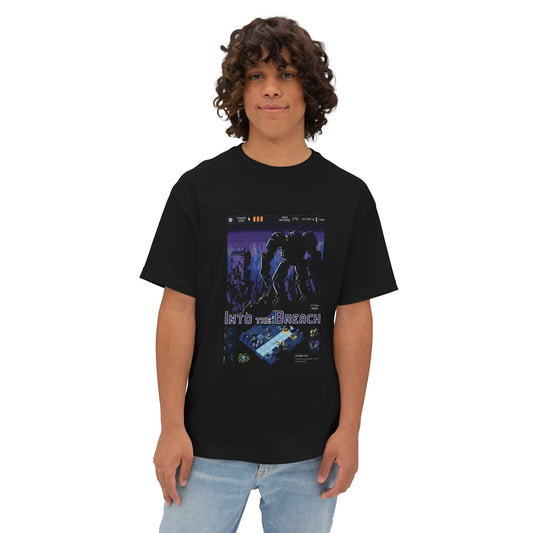 Into the Breach Mech Squad Gaming Graphic Oversized Tee | Blueprint Poster
