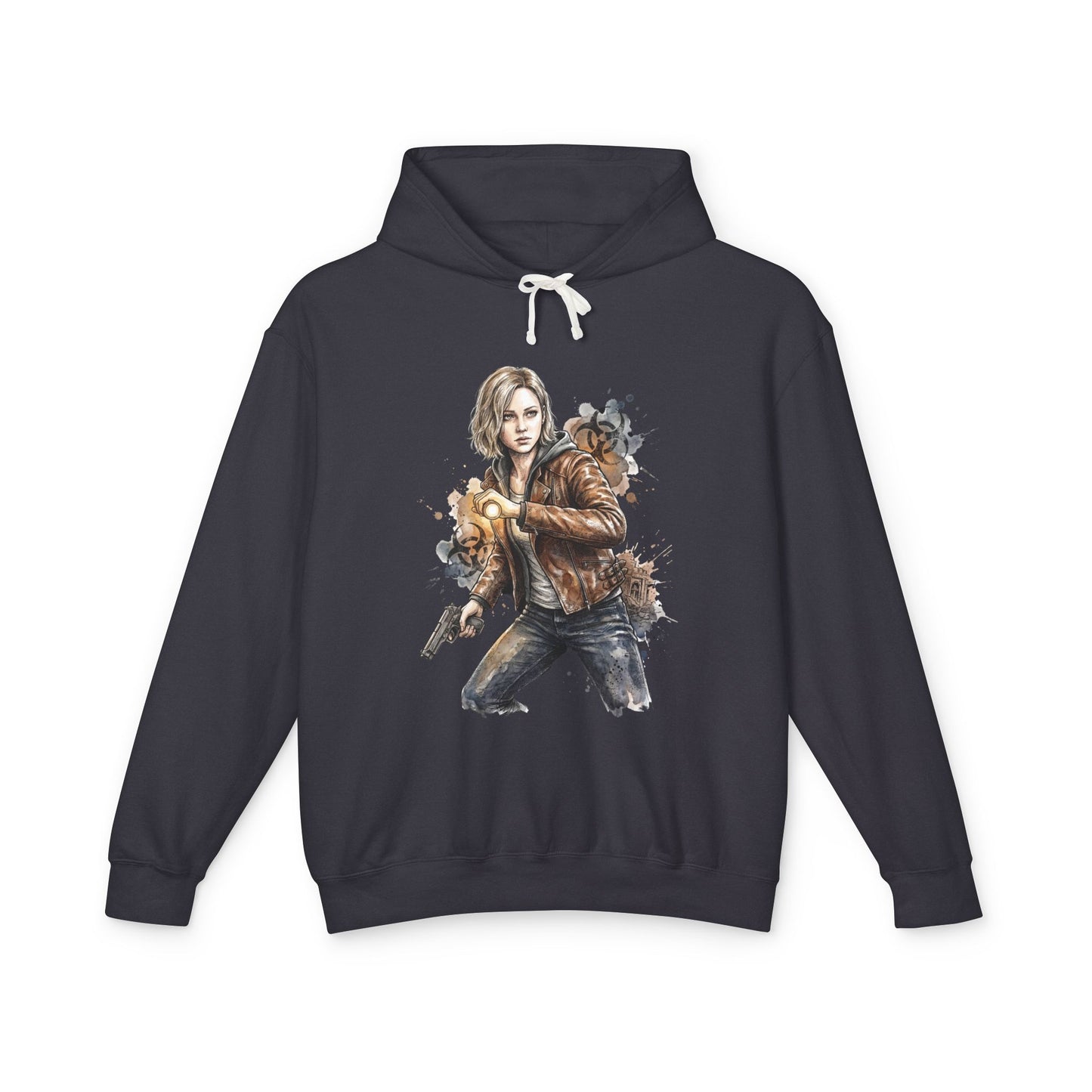 Resident Evil 9 Grace Ashcroft Wrenwood Mystery Probe Portrait Unisex Premium Hoodie