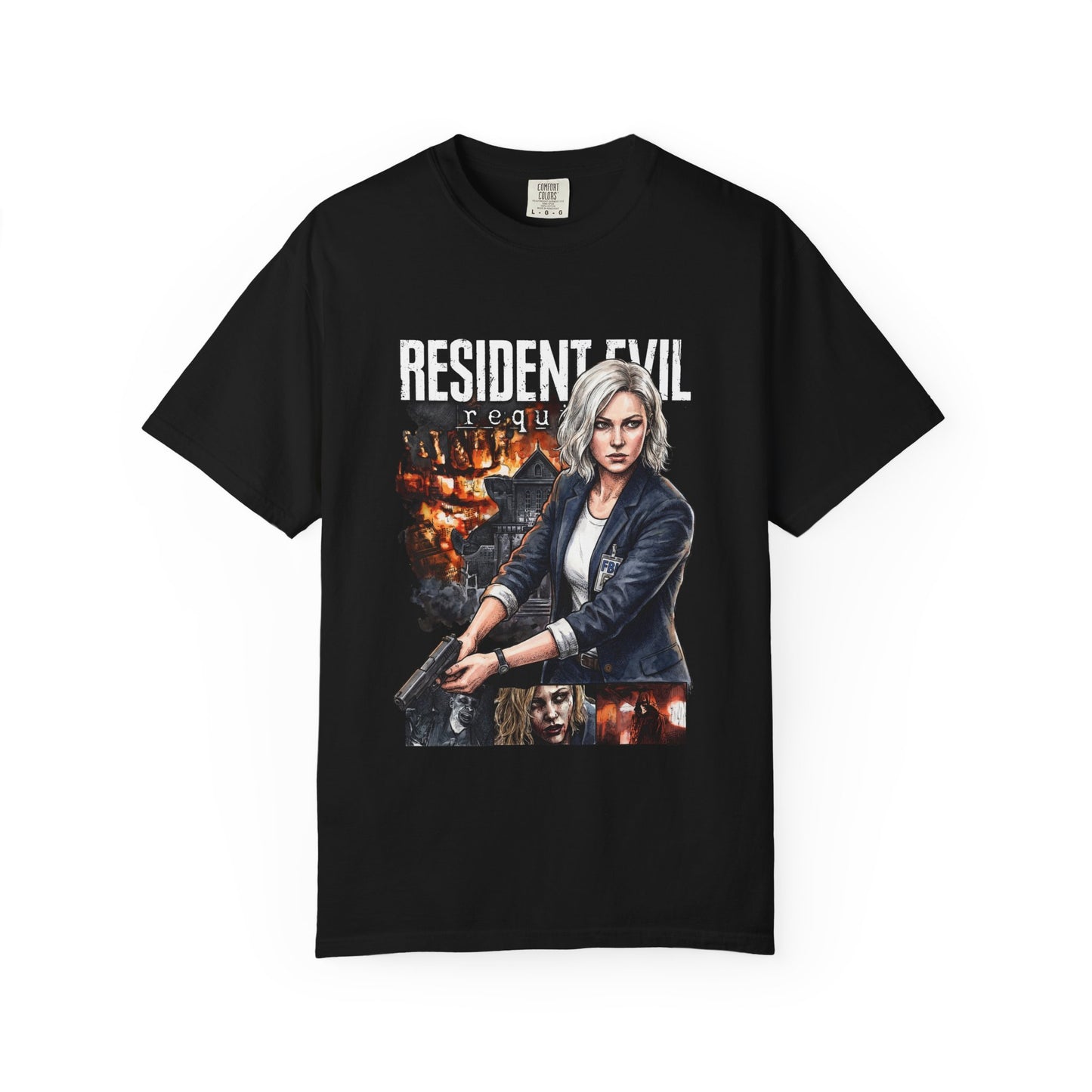 Resident Evil 9 Grace Ashcroft Bookworm Analyst Fearful Design Premium T-Shirt