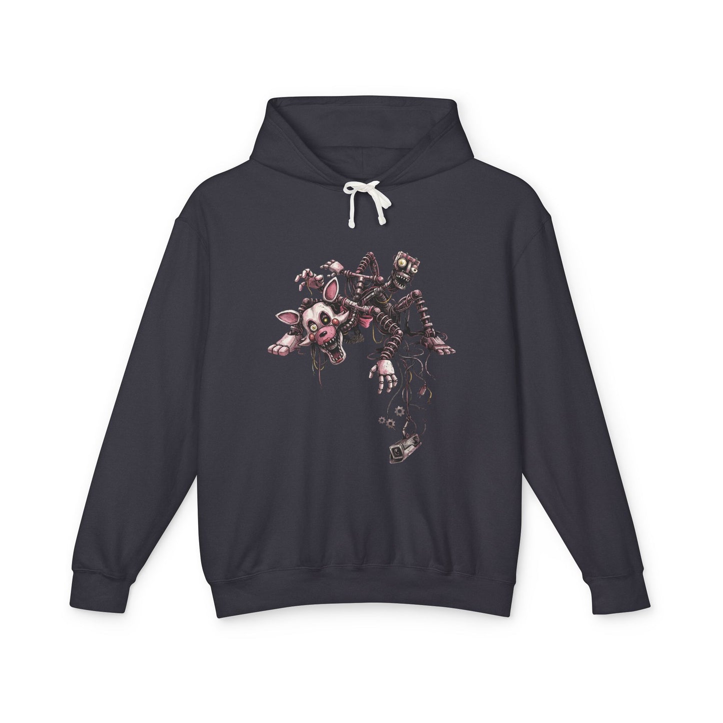 FNAF Mangle Toy Foxy Ceiling Crawler Design Unisex Premium Hoodie