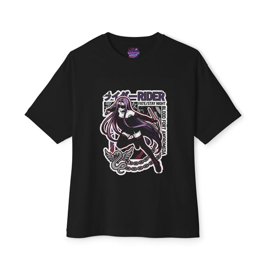 Fate/Stay Night Rider Chains – Gorgon Queen Design Premium Oversized Unisex T-Shirt