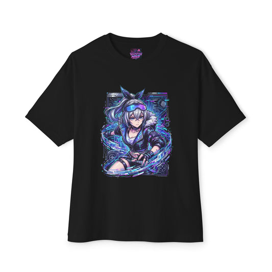 Silver Wolf Honkai Star Rail: "Bugs" & Aha's Chosen Premium Oversized Unisex T-Shirt