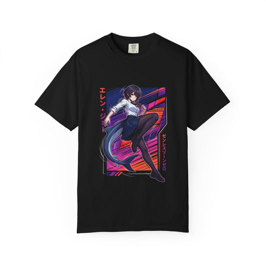 Ellen Joe Zenless Zone Zero 80s Neon Shark Tail Premium T-Shirt