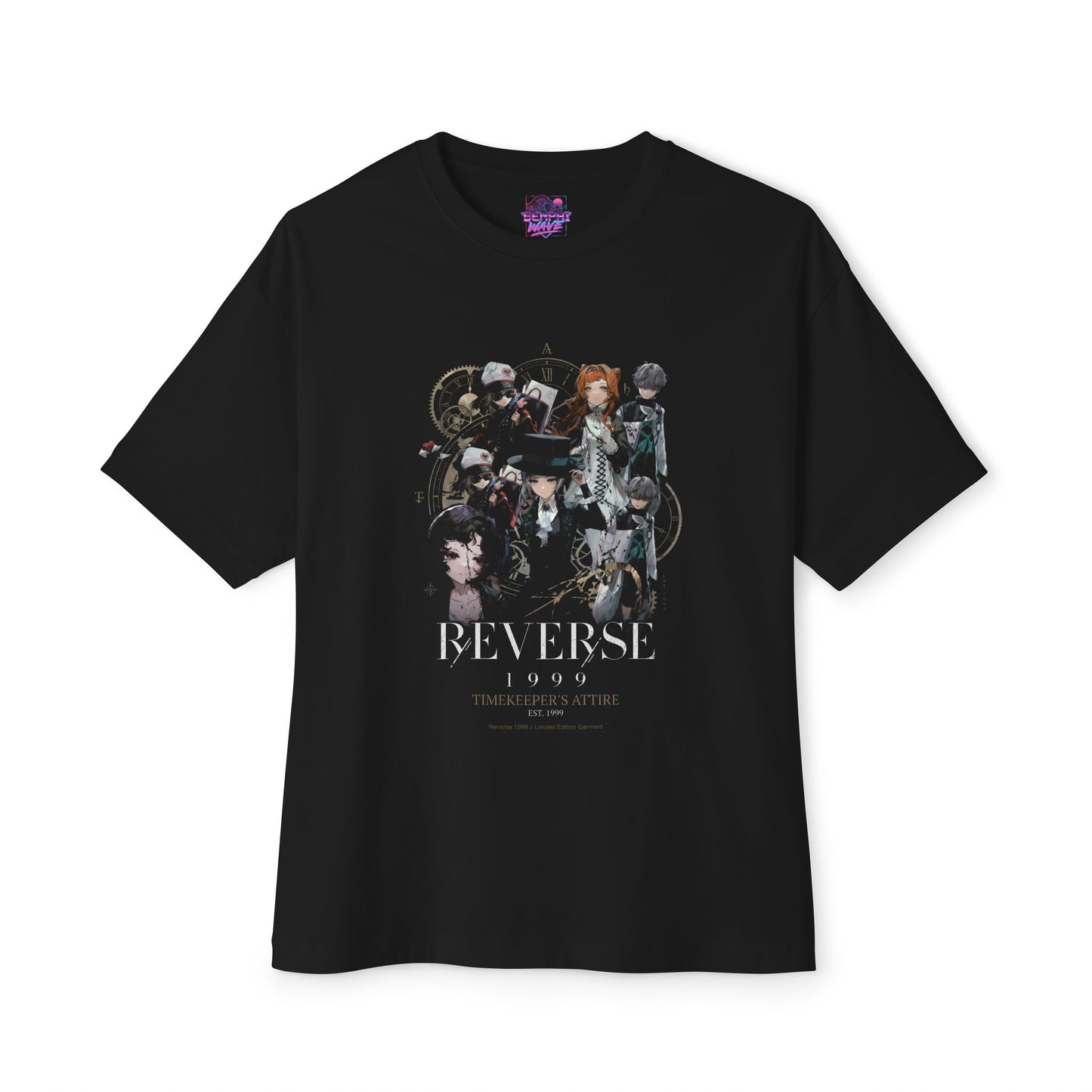 Reverse 1999 Vertin and the cast Anime Gaming Graphic Tee Premium Oversized Unisex T-Shirt