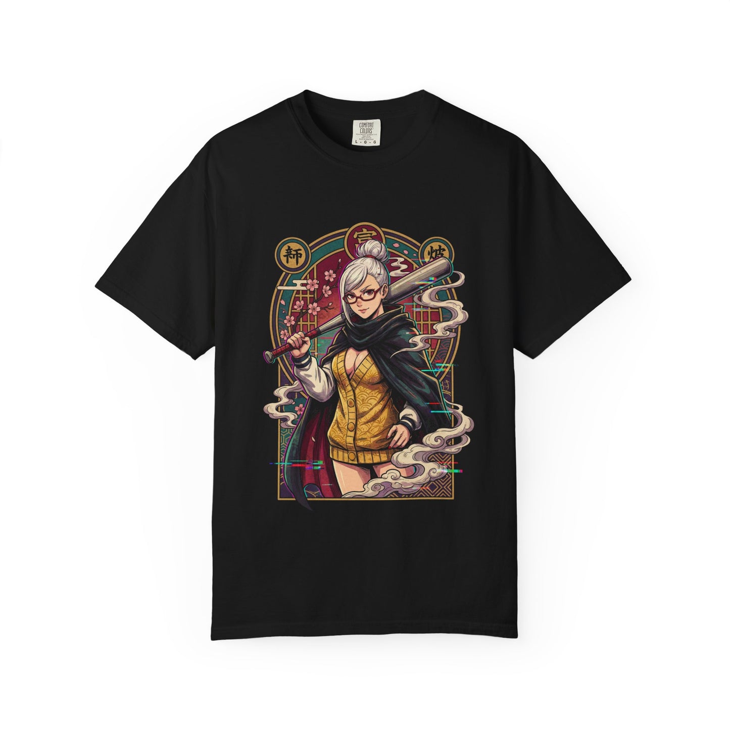 Dandadan Granny Seiko White Hair Red Eyes Ghost Art Premium T-Shirt
