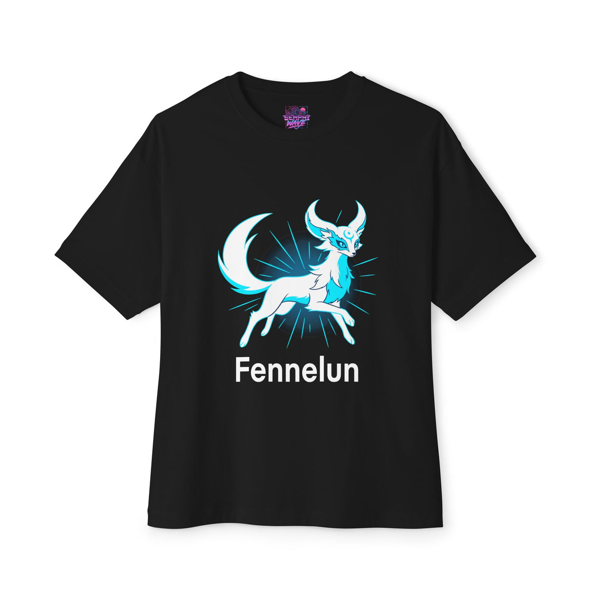Fennelun Aniimo Minimalist Creature Art - Oversized Premium Tee