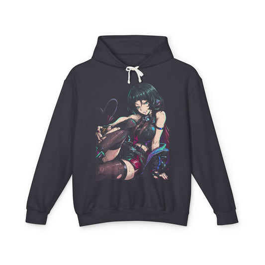 Jane Doe ZZZ Fanged Metal Build Unisex Premium Hoodie