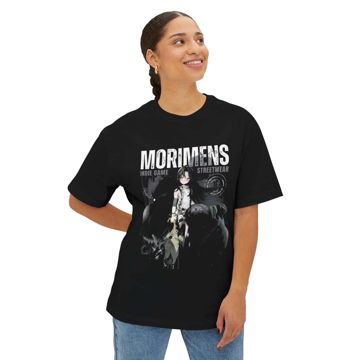 Morimens Sinner Anime Gaming Graphic Tee Premium Oversized Unisex T-Shirt