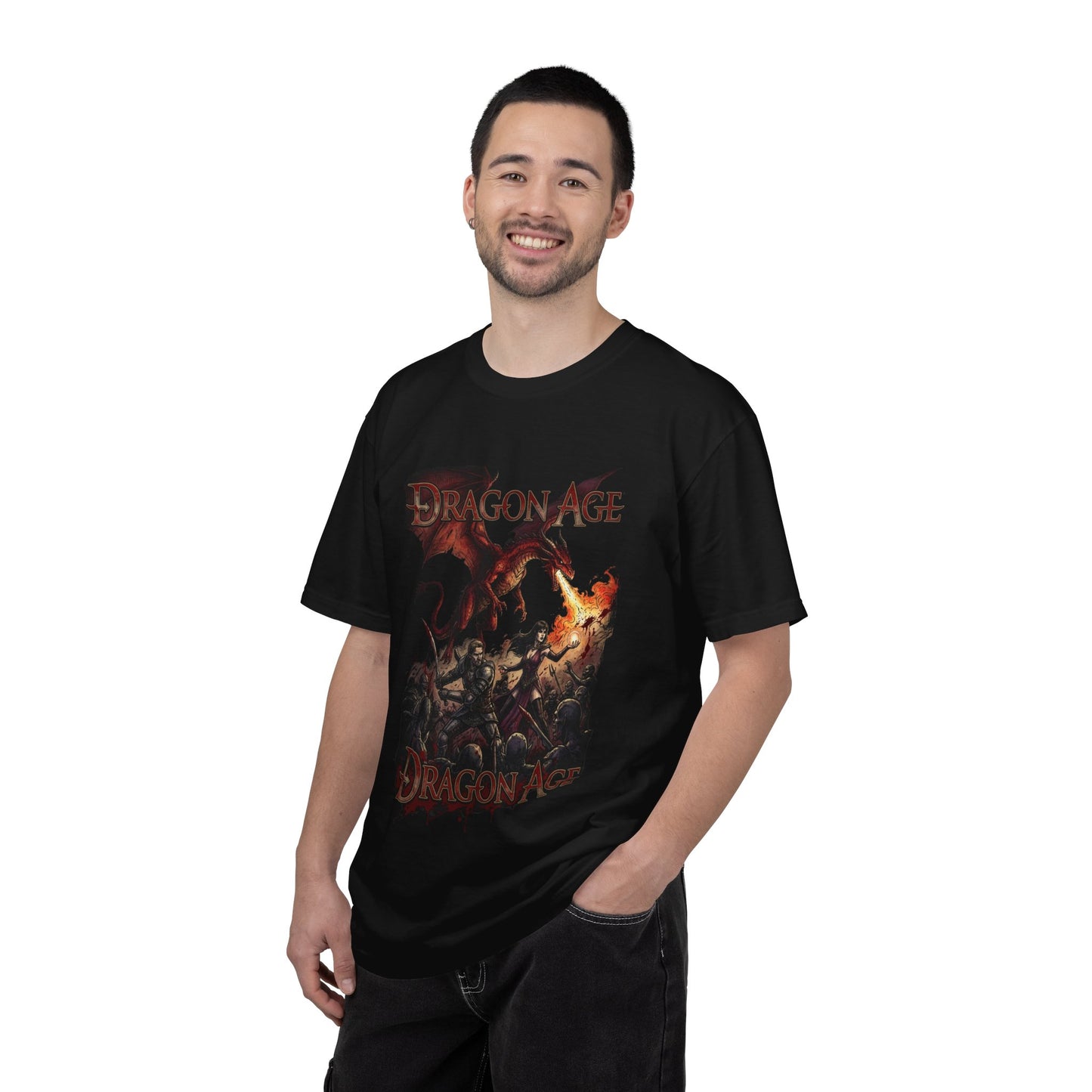 Dragon Age Origins: Grey Wardens Stand Against the Blight Premium T-Shirt