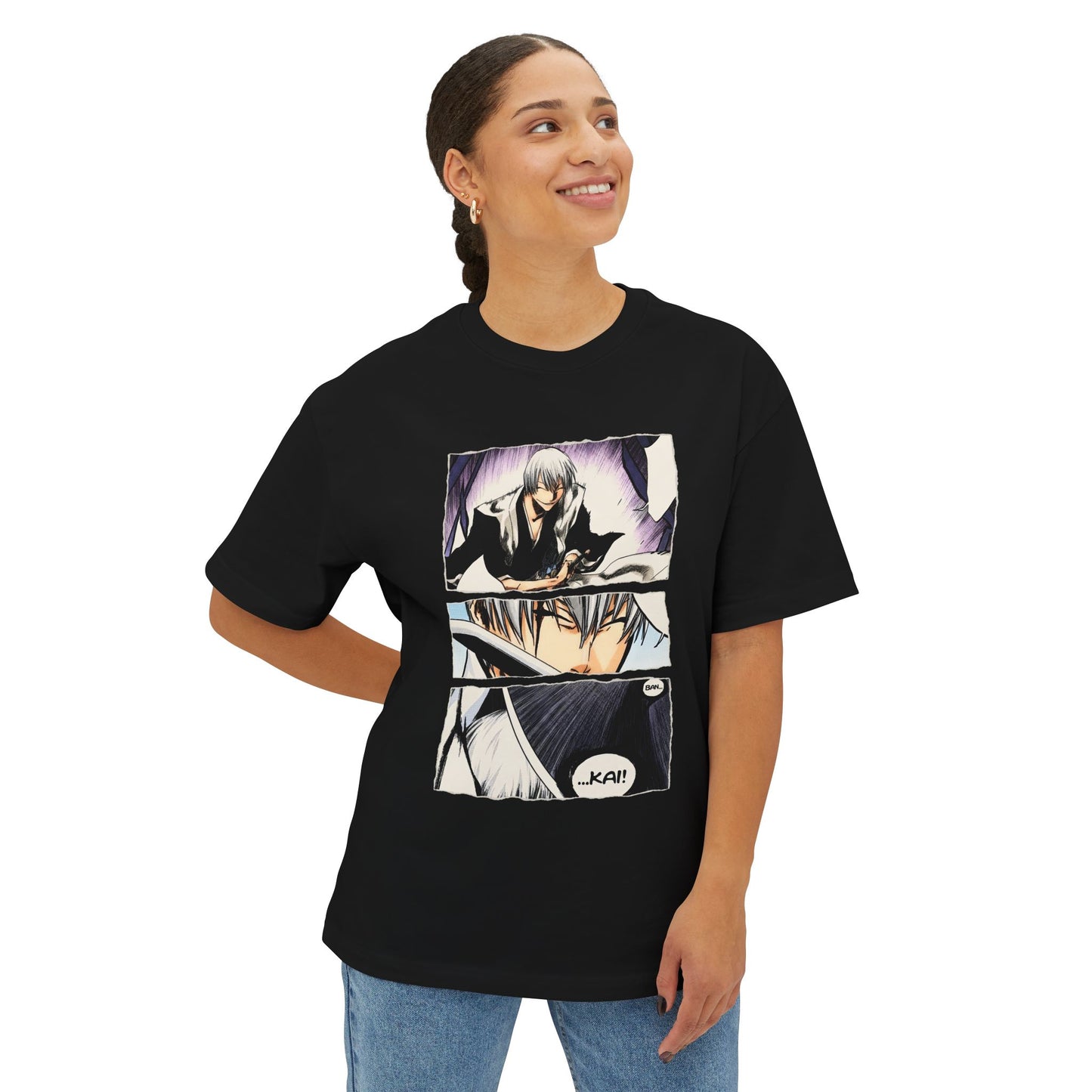 Gin Ichimaru Bleach Retro Manga Panel Graphic Tee