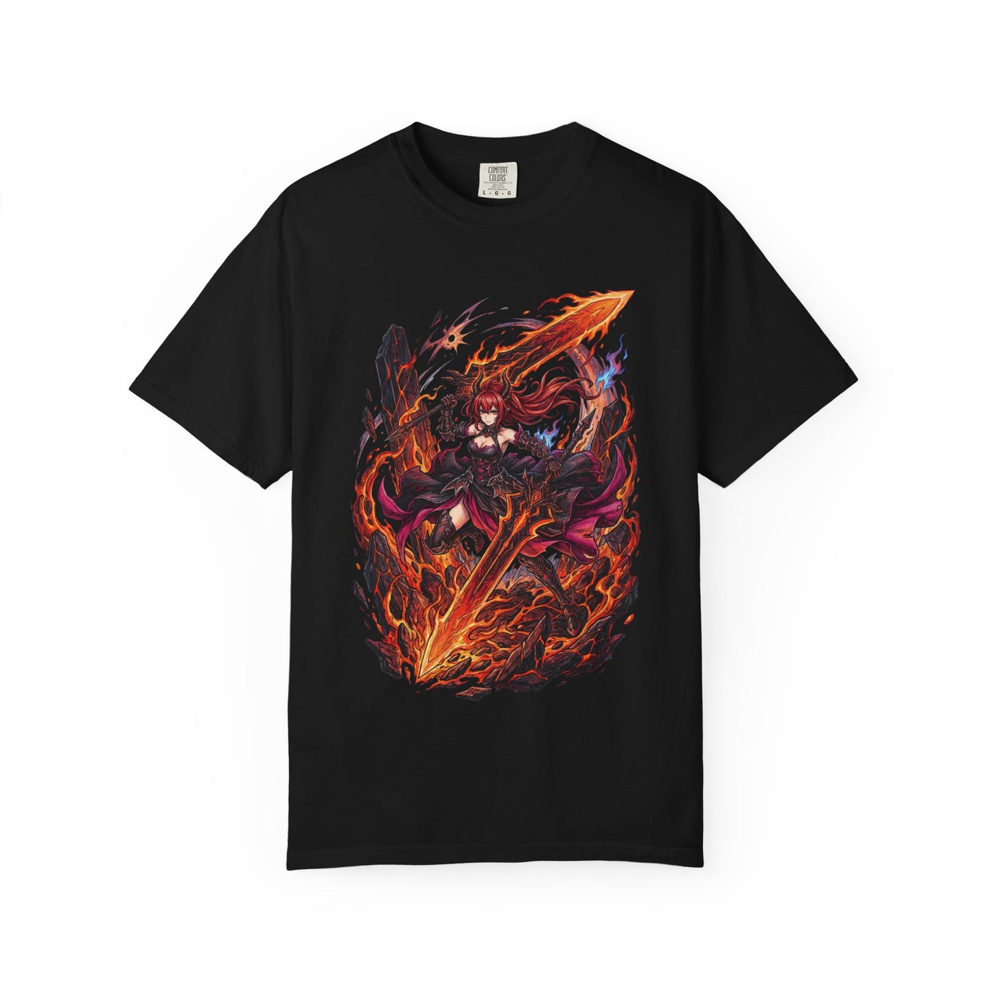Arknights Endfield Laevatein Qingming Sword Silent Fury Premium T-Shirt