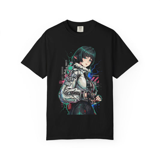 Jane Doe ZZZ Fanged Metal Build Premium T-Shirt