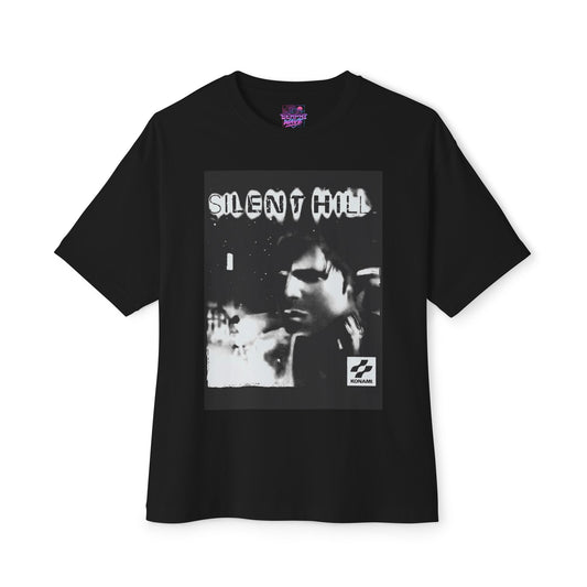 Silent Hill 1: Foggy Streets & Siren Horror Premium Oversized Unisex T-Shirt