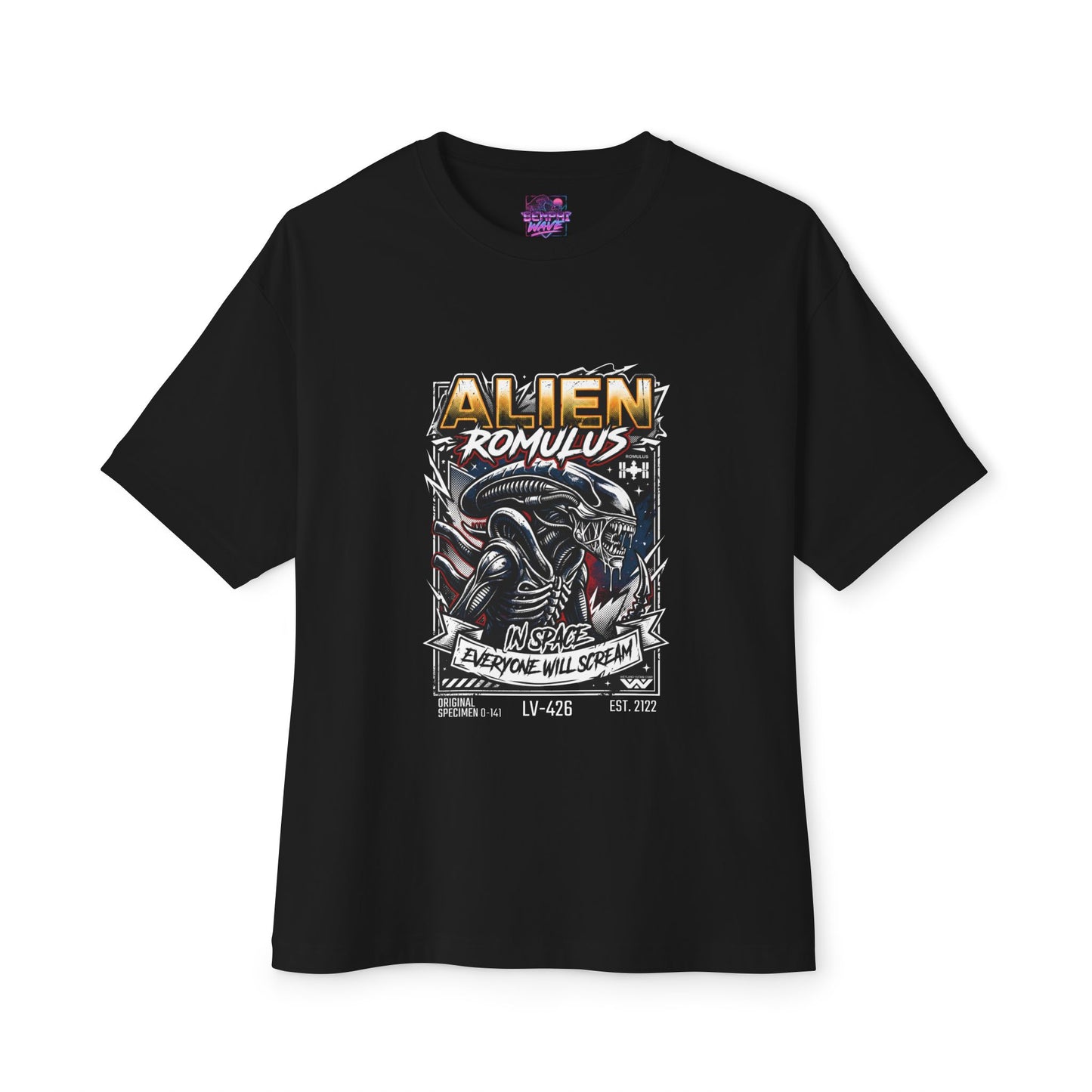 Alien Romulus: Jackson Star Mining Colony Horror Premium Oversized Unisex T-Shirt